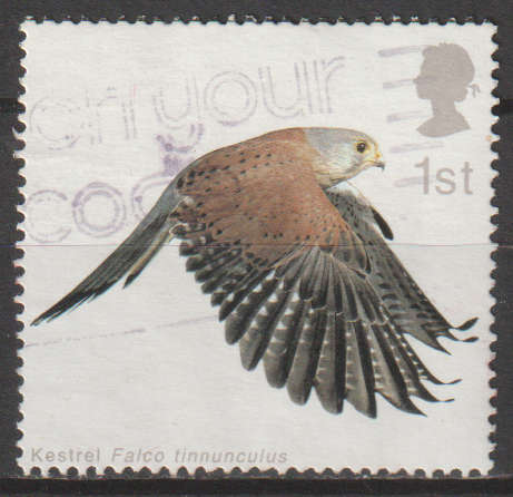 GB  2003 Birds - Barn Owl & Common Kestrel ULH SG 2336