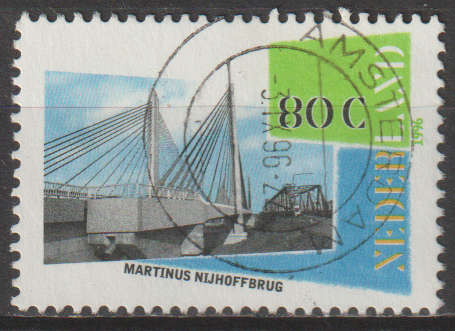 NETHERLANDS 1996 Bridges and Tunnels UNH SG 1808