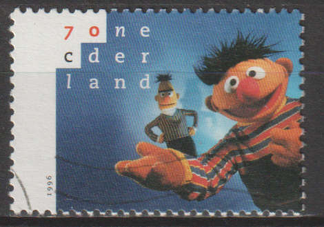 NETHERLANDS 1996 Sesame Street UNH SG 1812