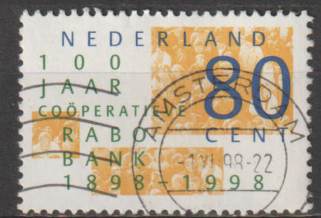 NETHERLANDS 1998 The 100th Anniversary of the Co-operative Rabobank UNH SG 1882