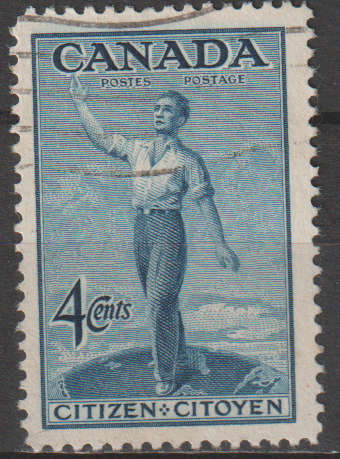 CANADA  1947 The 80th Anniversary of the Dominion of Canada ULH SG 409