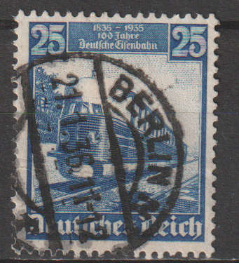 GERMANY 1935 Locomotives - The 100th Anniversary of the German Railroad ULH SG 579
