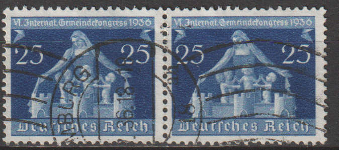 GERMANY 1936 International Local Government Congress ULH SG 564