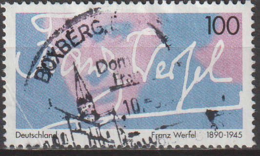 GERMANY 1995 The 50th Anniversary of the Death of Franz Werfel, Writer ULH SG 2652