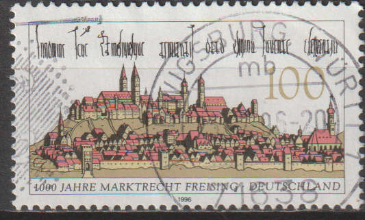 GERMANY  1996 The 1000th Anniversary of Freisings Franchise to Hold a Fair ULH SG 2715