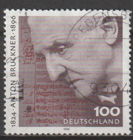 GERMANY 1996 The 100th Anniversary of the Death of Anton Bruckner, Composer ULH SG 2739