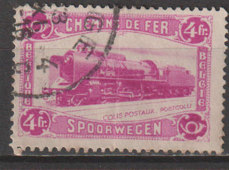BELGIUM RAIWAY PARCEL STAMP ULH