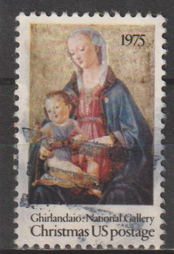 USA 1975 Christmas Stamps ULH SG 1578