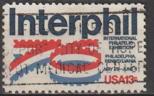 USA  1976 International Stamp Exhibition "Interphil" - Philadelphia ULH SG 1612