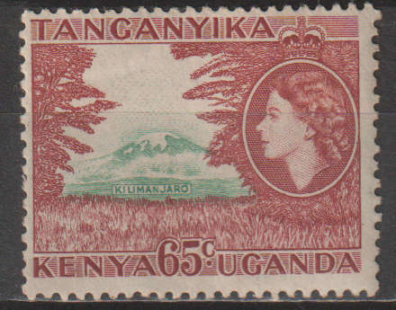 KUT  1954 Queen Elizabeth II and Landscapes UMM SG 174