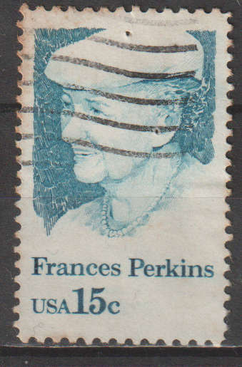 USA 1980 Frances Perkins ULH SG 1794