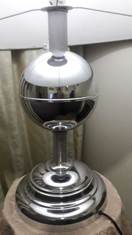 metal chrome  lamp