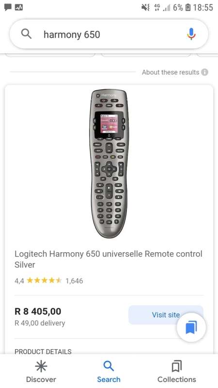 logitec  harmony 650