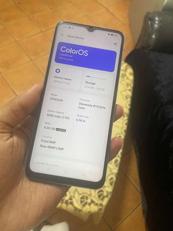 Oppo A77 5G