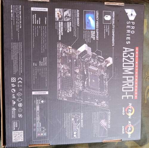 A320M PRO-E Motherboard AM4