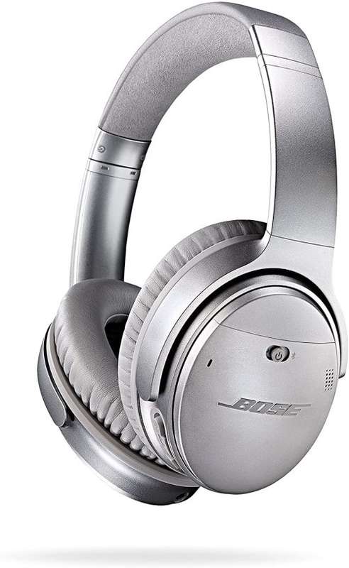 *PREMIUM BOSE* - Wireless Noise Cancelling Heaphones - Silver - QuietComfort 35