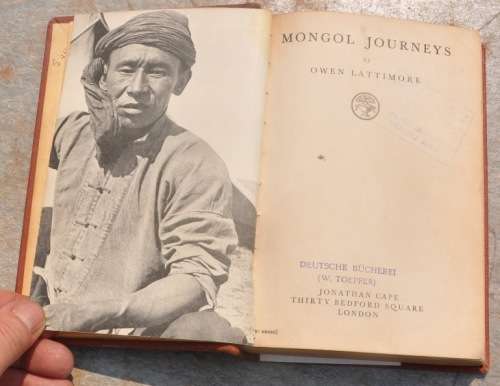 R1 Auction - No reserve  MONGOL JOURNEYS first edition 1941