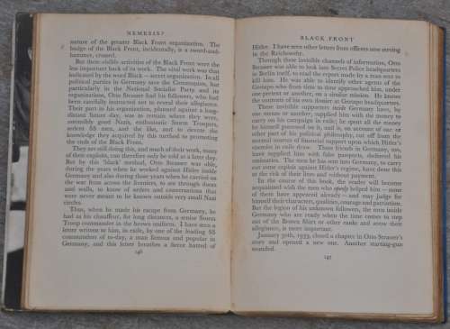 NEMESIS? by Douglas Reed - first edition 1940