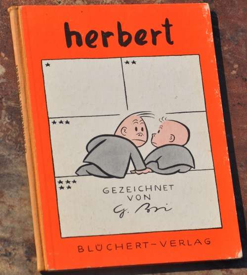HERBERT by Gerhard Brinkmann - ANTIQUARIAN GERMAN COMIC - SOUGHT AFTER COLLECTIBLE