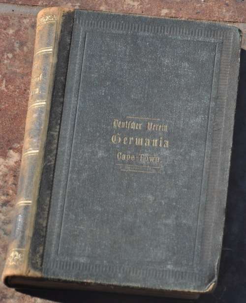 EIN KAMPF UM ROM (1887) previously owner Deutscher Verein Germania Cape Town