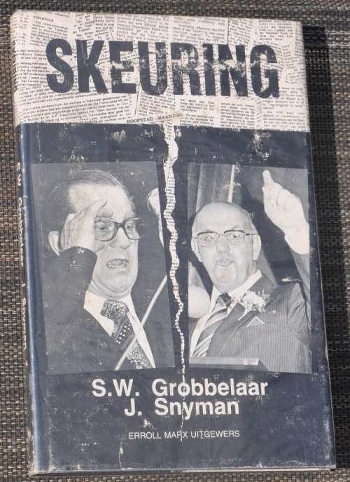 SKEURING (split of the National Party, forming Conservative Party) - demanding Africana collectible