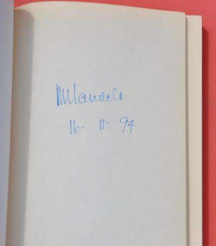 NELSON MANDELA SPEAKS (SIGNED COPY 16.11.1994)  - rare find! -  BRILLIANT AFRICANA COLLECTIBLE