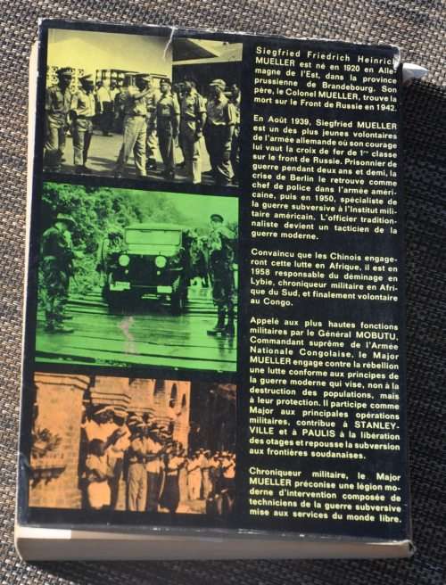 LES NOUVEAUX MERCENAIRES signed by Siegfried Müller - brilliant AFRICANA/MILITARIA collectible