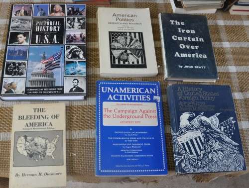 NICE JOB LOT OF COLLECTIBLE NON-FICTION BOOKS ON HISTORY OF THE USA view photo and read text