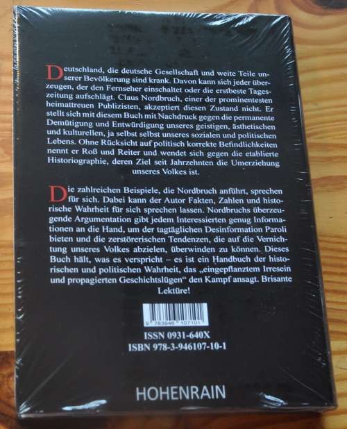 FÜR DEUTSCHLAND Top book rectifying historical lies CONTAINS LOTS OF AFRICANA ESSAYS - signed copy