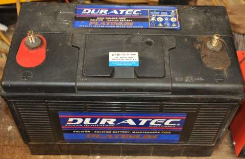7 COMMERCIAL BATTERIES Duratec Willard Energizer 12V 100-105Ah - PICK UP ONLY