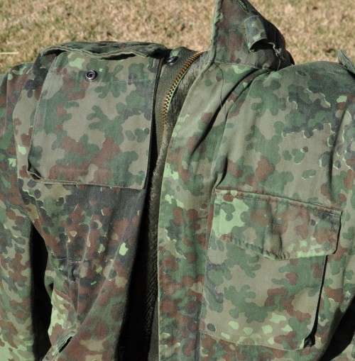 GERMAN ARMY COMBAT JACKET - ORIGINAL PROTOTYPE  first sample of camouflage (Waffen-SS alike)