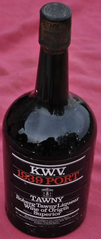 KWV TAWNY PORT 1939 - originally corked, professionally stored - CHRISTMAS SPECIAL