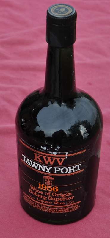 KWV TAWNY PORT 1956 - originally corked, professionally stored - PICK UP POSSIBLE
