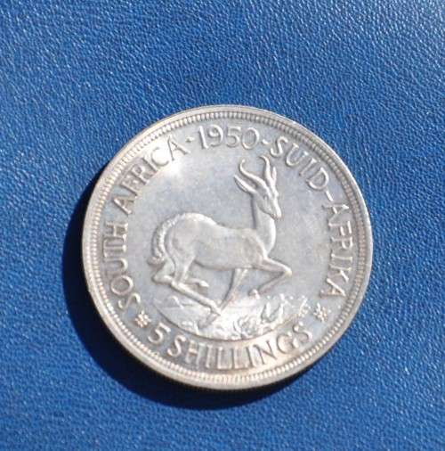 5S 1950 CROWN 80% Silver (key date) ***UNC***