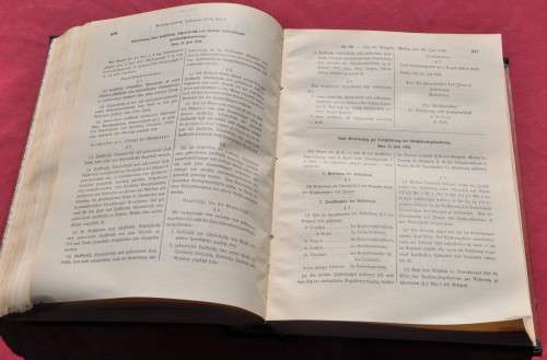 REICHSGESETZBLATT 1936 (1) - Laws & Decrees in NS Germany - Original THIRD REICH document