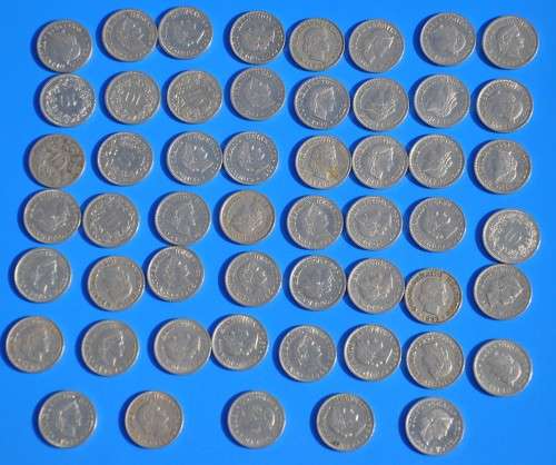 SWITZERLAND - 53 SWISS 10 RAPPEN various dates and conditions - your bid for all