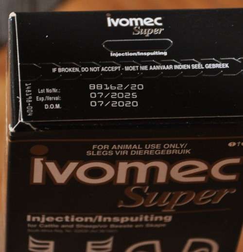 IVOMEC SUPER 200ml - Ivermectin Injection for Cattle and Sheep - expiry date 10/2025