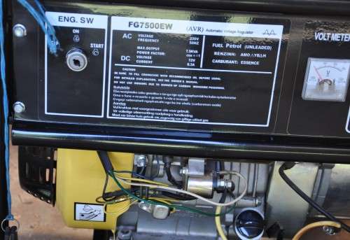 PETROL GENERATOR Faraway FG7500EW - never used - (pick up only) READ AD