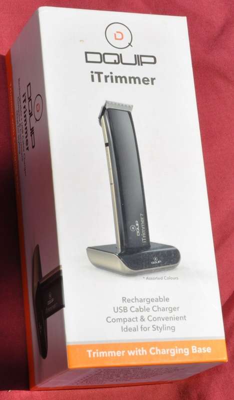 DQUIP iTRIMMER with Charging Base - USB Cable Charger