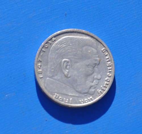 DEUTSCHES REICH - 2 REICHSMARK 1939 A - 62.5% Ag - rare German numismatic collectible **EF+**