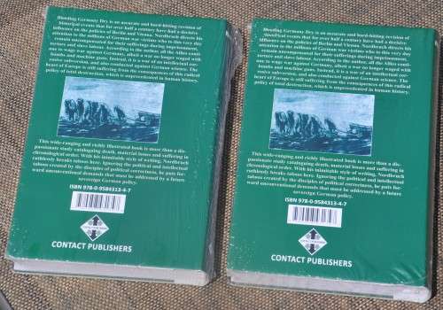 2x ATROCITIES and MASSACRES ON GERMANS 1944-51 (BLEEDING GERMANY DRY) shocking study - BRANDNEW