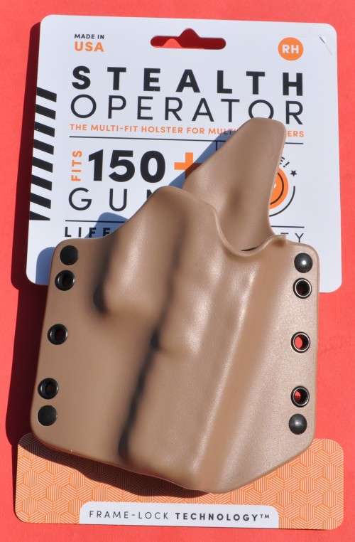 STEALTH OPERATOR - The Multi-Fit Holster for Multi-Gun Owners - MADE IN USA - NEW