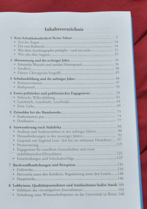 STACHEL IM FLEISCH Autobiography by German-born SA historian Claus Nordbruch & GERMANY BLEEDING DRY