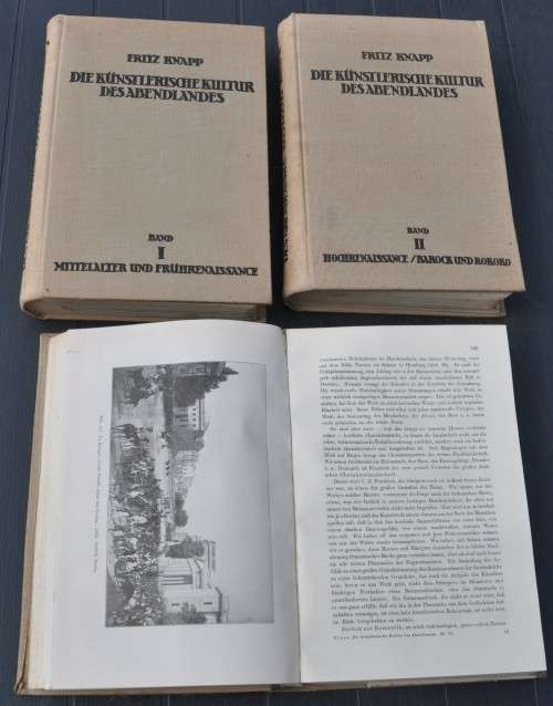 DIE KÜNSTLERISCHE KULTUR DES ABENDLANDES Art and Architecture of the Christian West (1922) COMPLETE