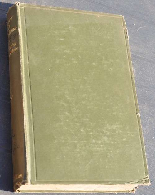 PEACE IN OUR TIME Austen Chamberlain (1928, first edition)