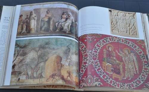 ART TREASURES OF THE VATICAN, richly illustrated, huge book, a fantastic collectible indeed
