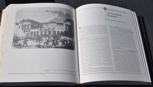 REVOLUTIONS IN WORLD HISTORY Richly illustrated, huge hard cover book in German