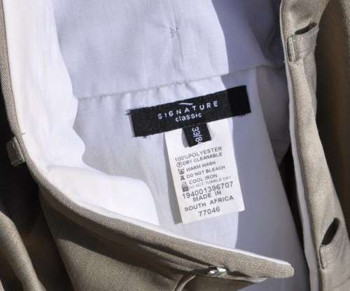 Men Suit SIGNATURE Classic 40L, 33/84 - Made in South Africa