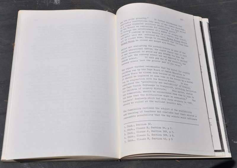THE HISTORY OF JEWISH EDUCATION IN SOUTH AFRICA The Post-War Period