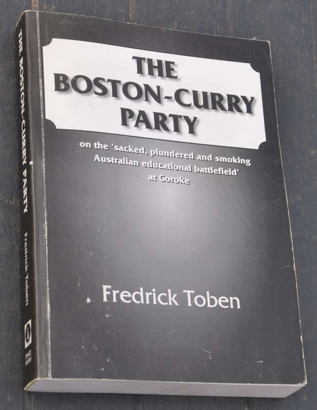 Revisionist FREDRICK TOBEN signature and dedication to SA historian in very rare FIRST EDITION book